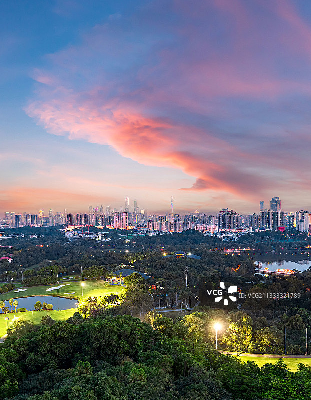 广州城市风光图片素材