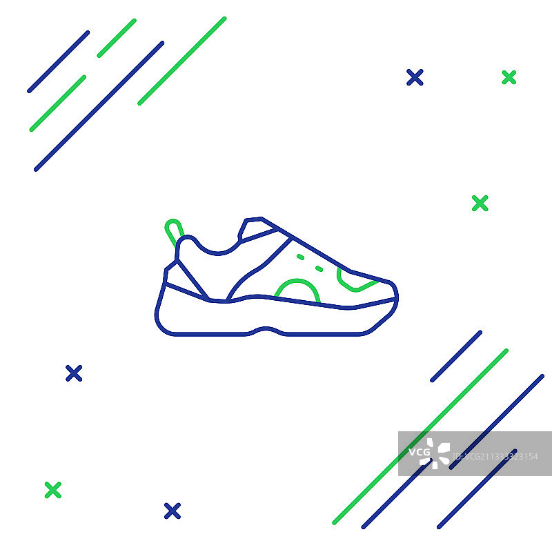 健身运动鞋图片素材