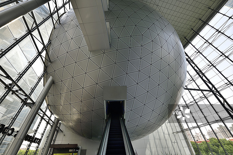 商务楼球体建筑图片素材