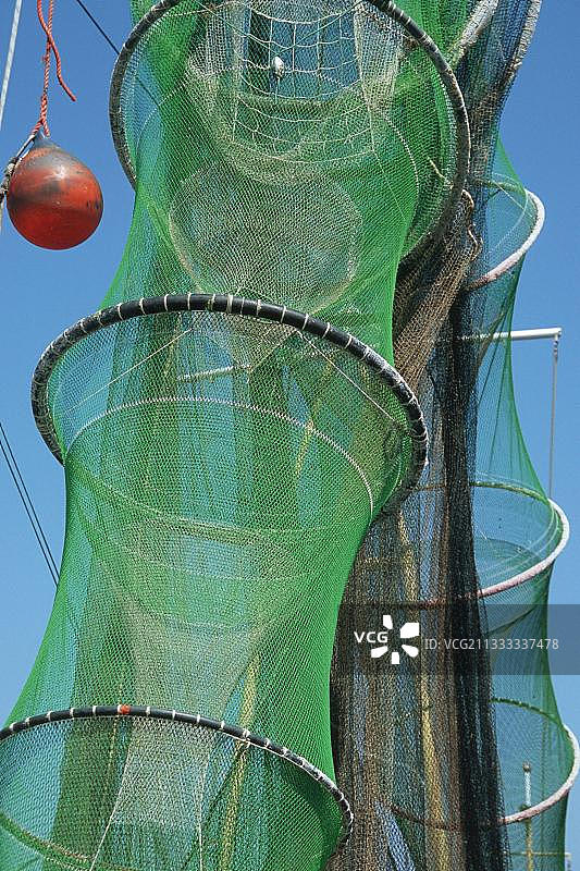 鱼笼，丹·奥文，荷兰图片素材