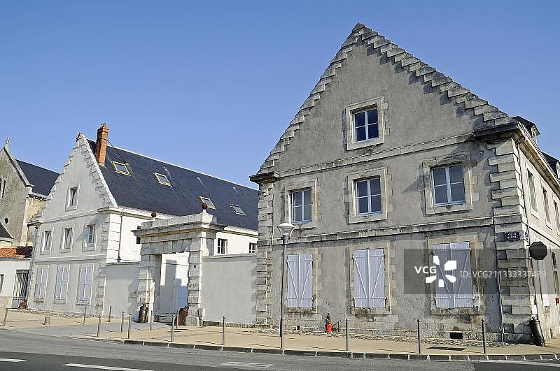 法国拉罗谢尔军械库图片素材