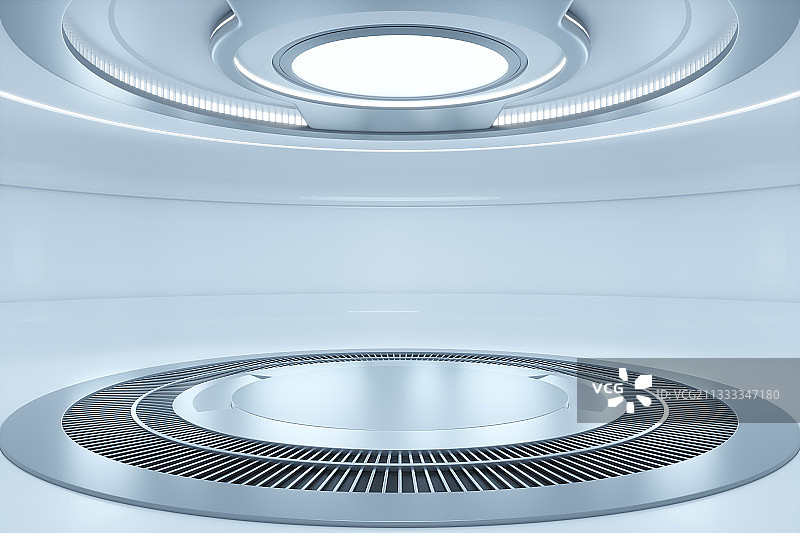 三维渲染的未来实验室图片素材