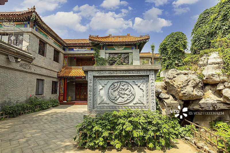 北京昌平龙脉温泉度假村淑春行宫图片素材