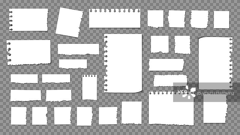 撕碎的纸张碎片图片素材