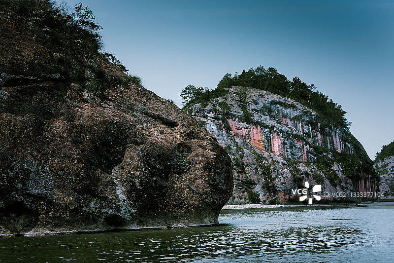 尾随  龙虎山   泸溪河图片素材