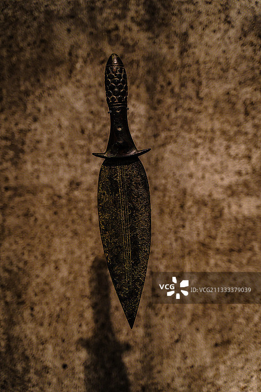 德国鲁尔博物馆古代欧洲兵器匕首图片素材
