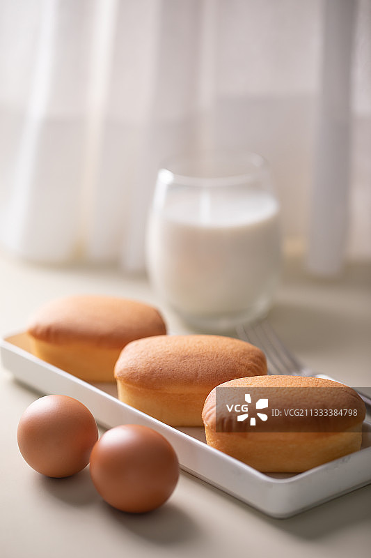 早餐（牛奶鸡蛋面包）图片素材