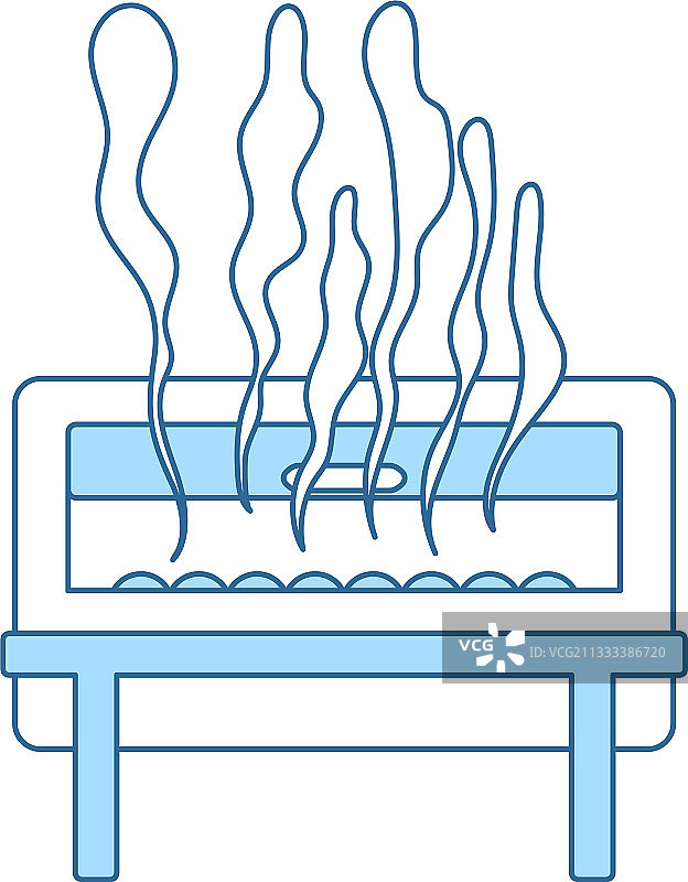 加热餐盘图标图片素材