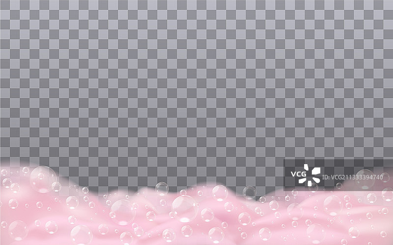 粉色泡泡浴图片素材