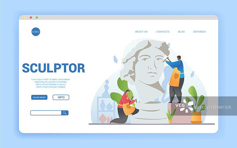 创意职业抽象概念图片素材