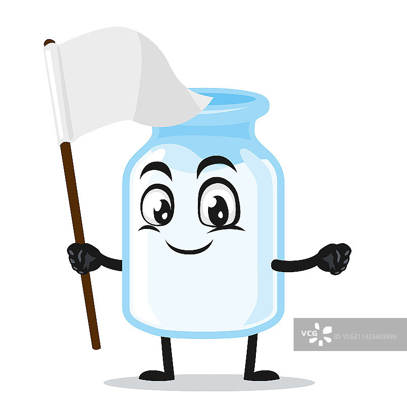 牛奶吉祥物图片素材