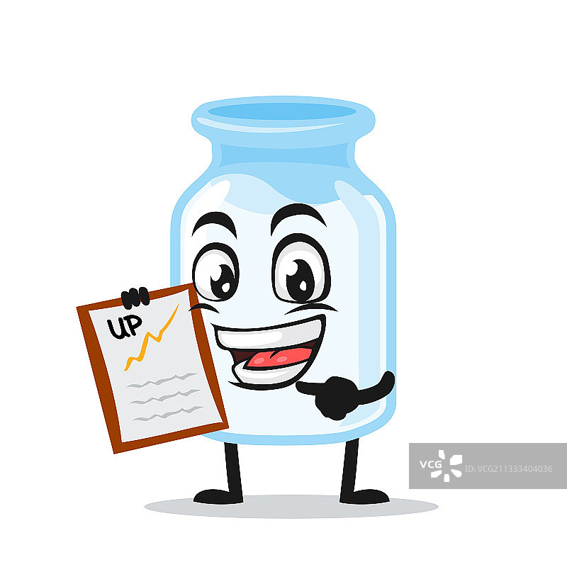 牛奶吉祥物图片素材