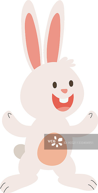 可爱的小兔子农场角色图片素材