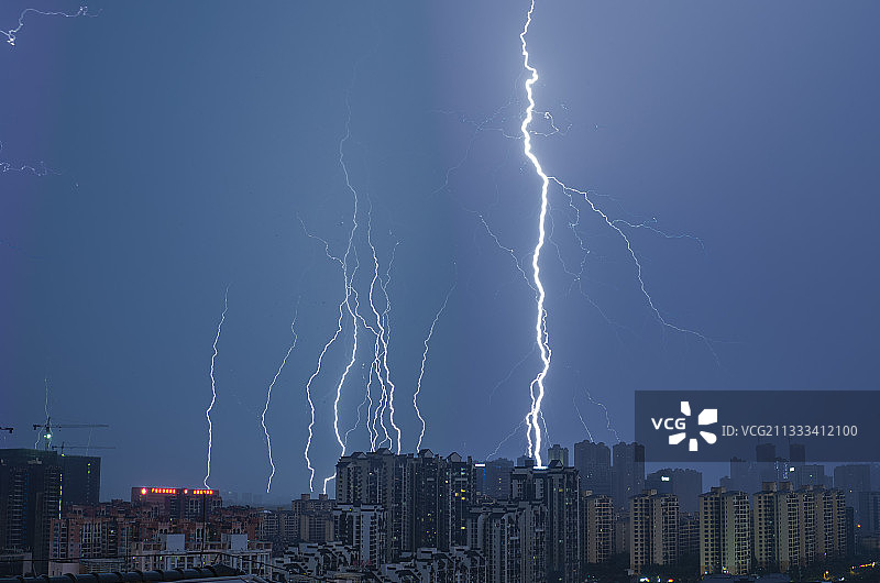 雷暴天气图片素材