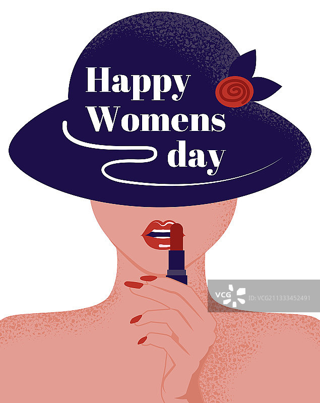 3月8日与美丽女士图片素材