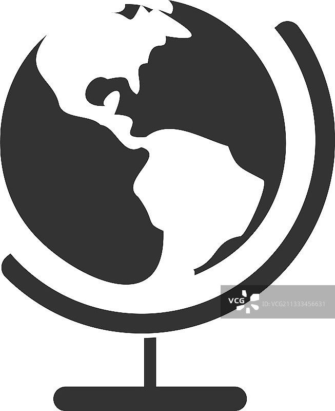 地球图标设计模板图片素材