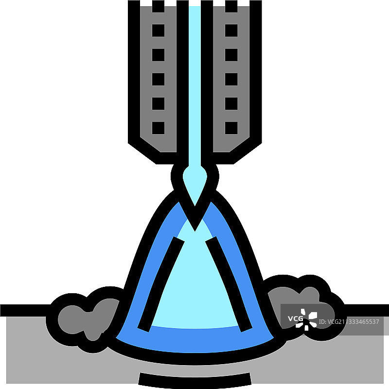 对接焊颜色图标图片素材