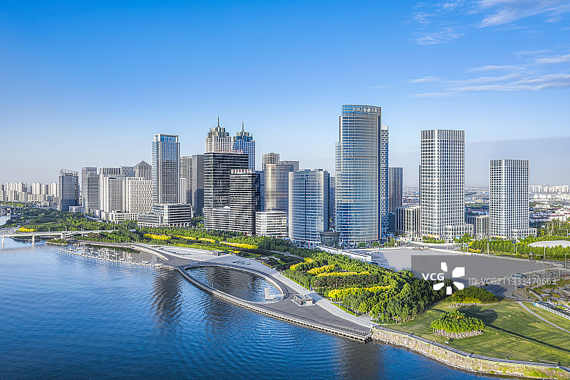 滨海新区响螺湾MIG图片素材