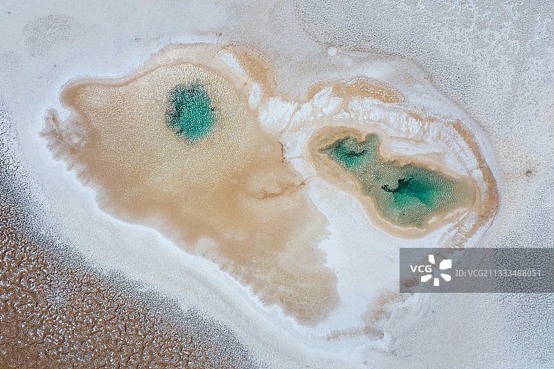 阿根廷拉普纳托拉尔格兰德的马尔之眼鸟瞰图片素材