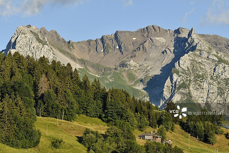法国阿尔卑斯山阿拉维斯山脉图片素材