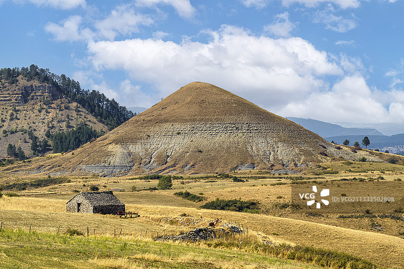 法国塞文山脉邦东高原图片素材