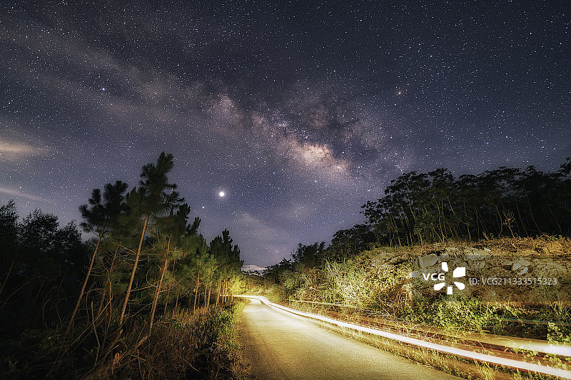 银河星空图片素材