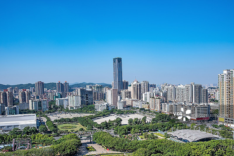 中国广东省东莞市虎门城市风光图片素材