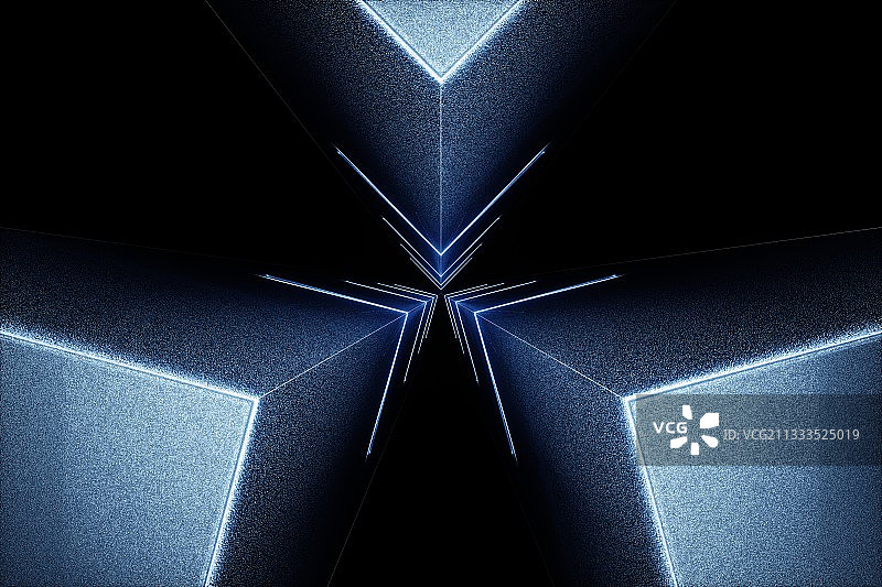 c4d几何抽象图片素材