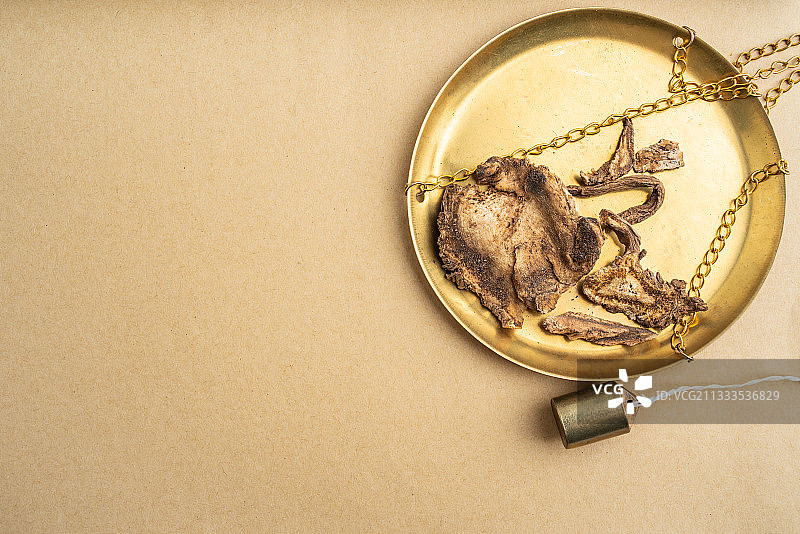 中药材独活图片素材