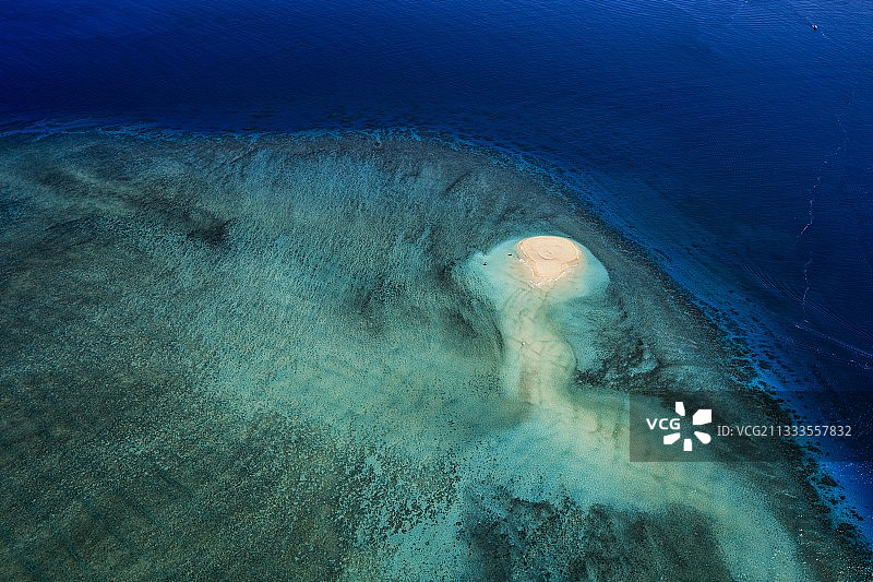 印度洋马约特班德雷勒白色沙洲图片素材