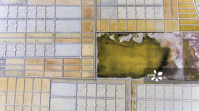 法国盖朗德盐沼的航拍景色图片素材