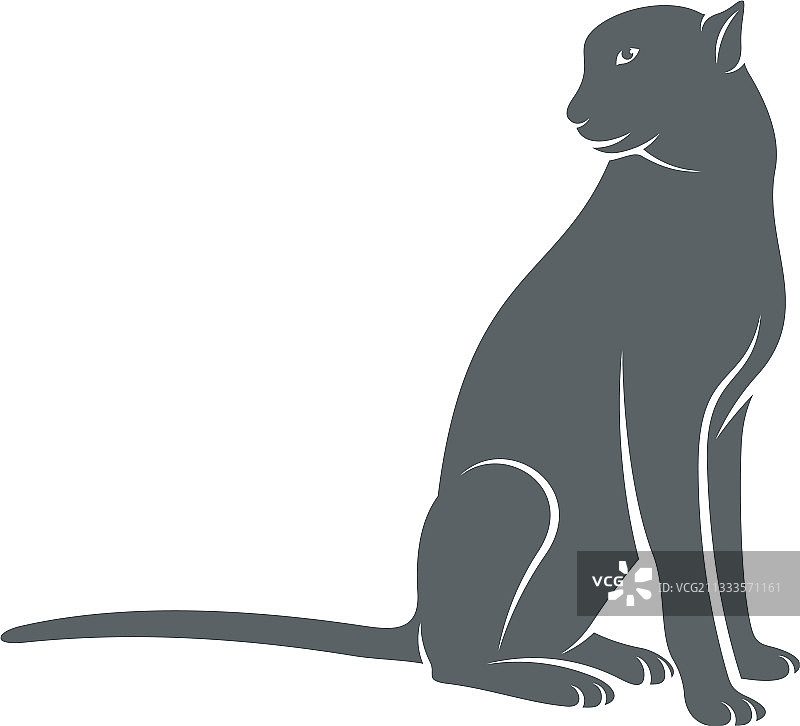 猎豹创意标志设计图片素材