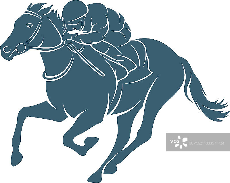 赛马创意logo设计图片素材