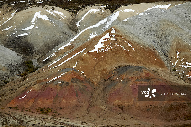 道尔顿公路：从费尔班克斯到普拉德霍湾，富兰克林崖，美国阿拉斯加图片素材