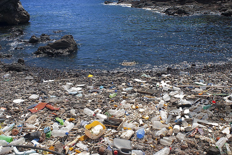 海上垃圾揭露照片：无论地点，后果不堪设想图片素材