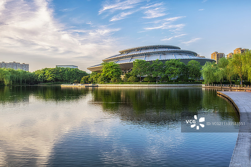 中国杭州城北体育公园图片素材