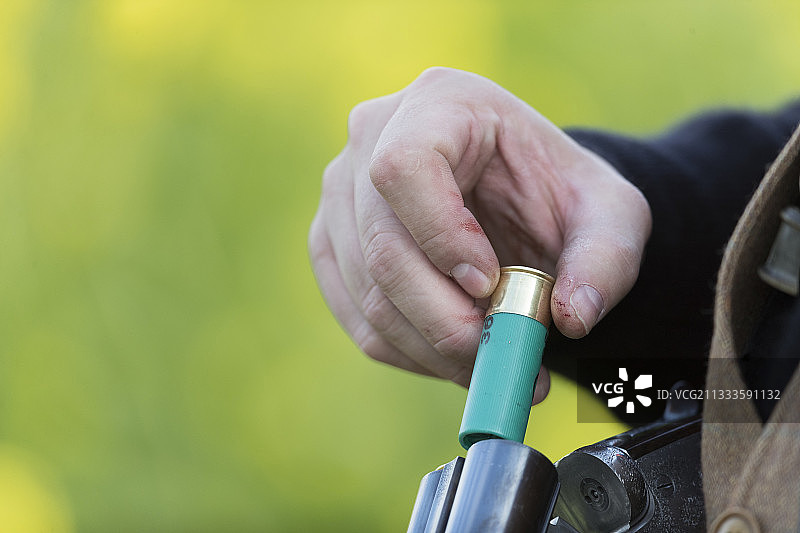 法国大东区下莱茵省马肯海姆的小型狩猎场图片素材