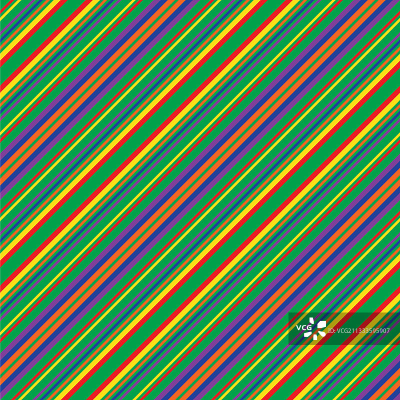 彩虹条纹无缝图案背景中图片素材