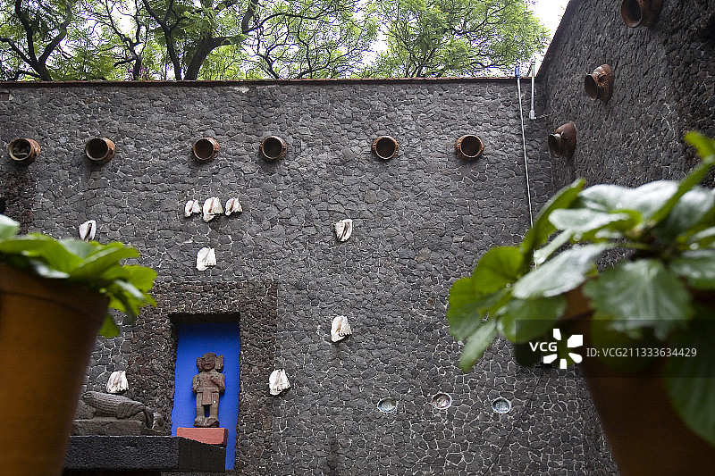 科约阿坎区弗里达·卡罗故居图片素材