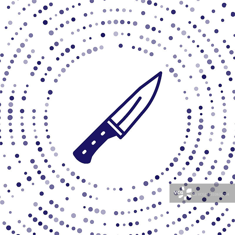 白色背景上的蓝色绞肉机图标图片素材