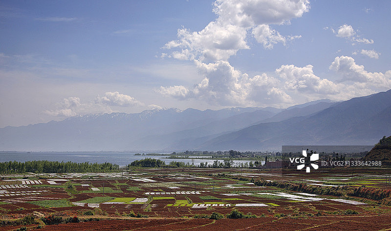 中国云南洱海风光图片素材