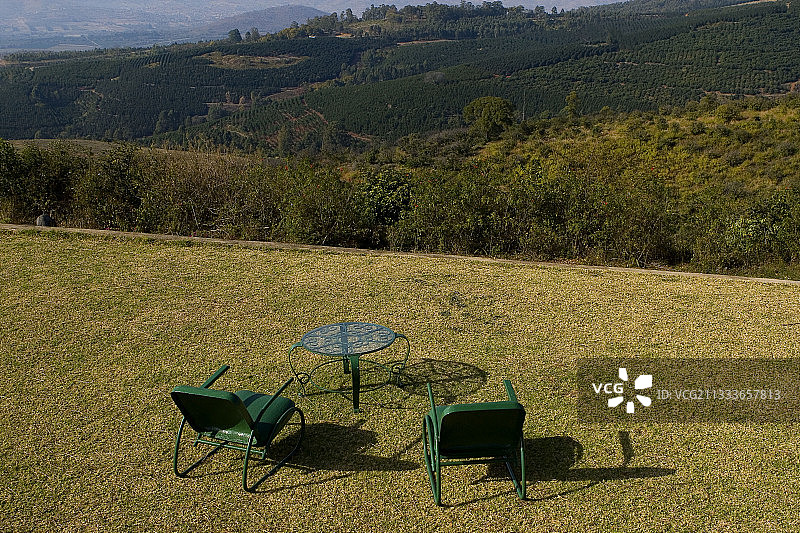 酒店露台景观图片素材