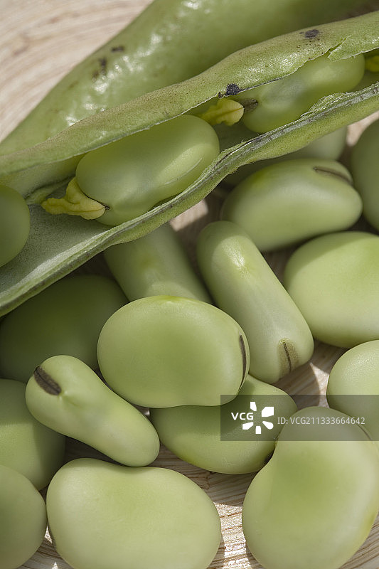 蚕豆特写图片素材