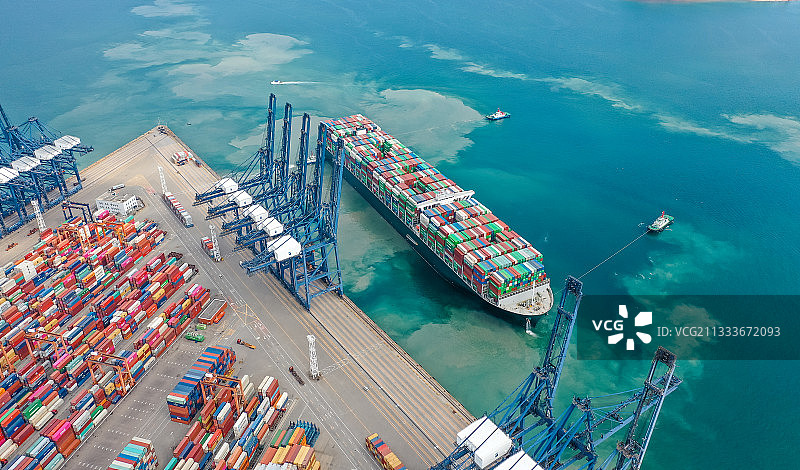 深圳盐田港图片素材