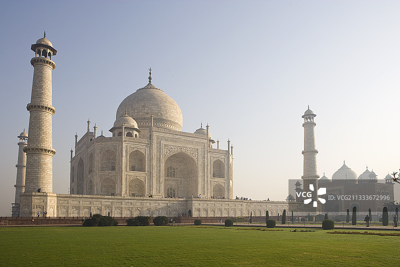 印度北方邦阿格拉的泰姬陵图片素材