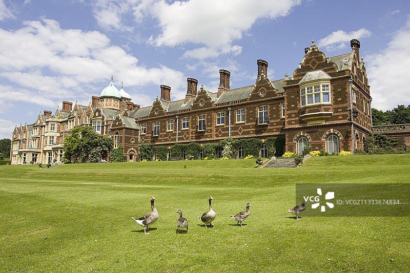 乡间别墅：皇家住所图片素材