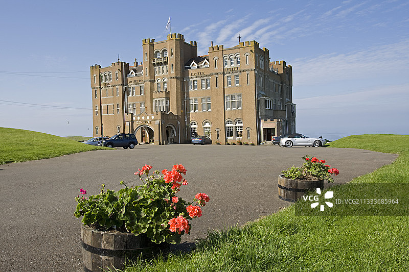 英国康沃尔廷塔哲亚瑟王城堡酒店图片素材