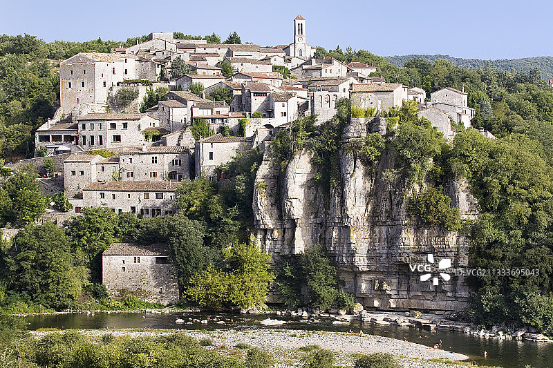法国特色村庄和更漂亮的村庄图片素材