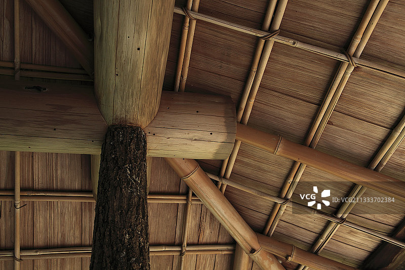 京都大河内山庄别墅取景图片素材