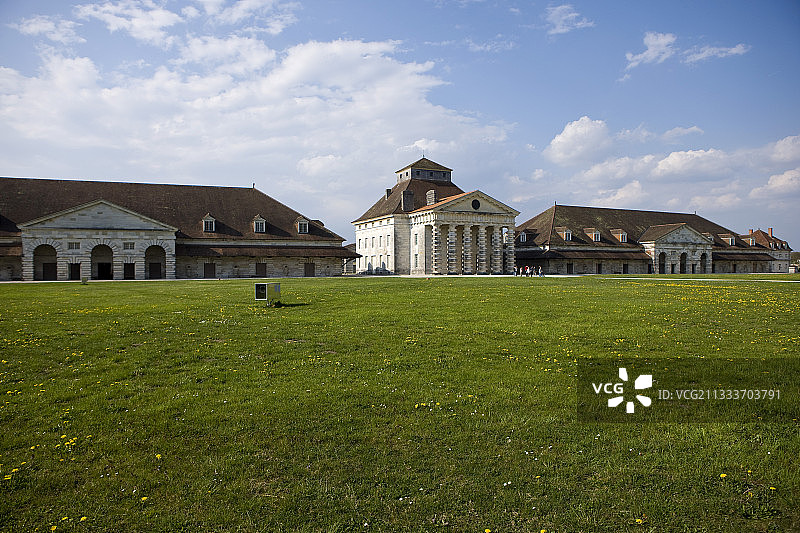 法国阿尔克- et -塞南皇家盐场图片素材